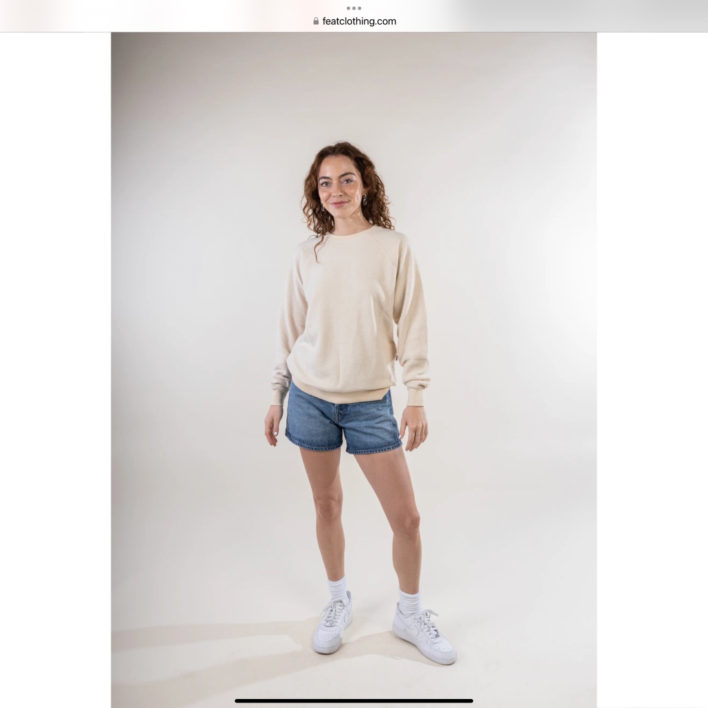 Feat Clothing Unisex Off White Unisex